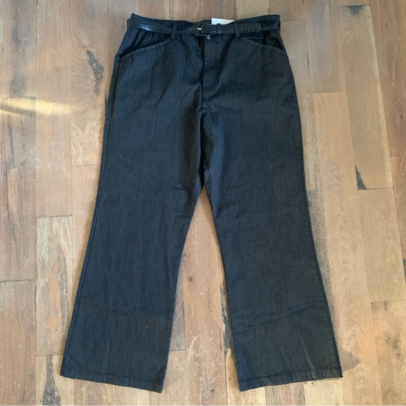 White Stag Essential Trouser Stretch Striped Pants NWT Size 18 - Picture 2 of 12